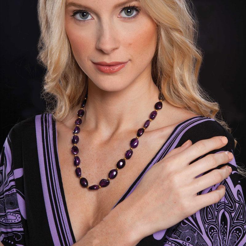 Lusso Amethyst Necklace