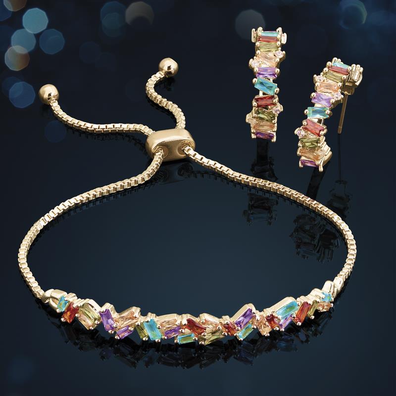 Confetti Bracelet & Earrings