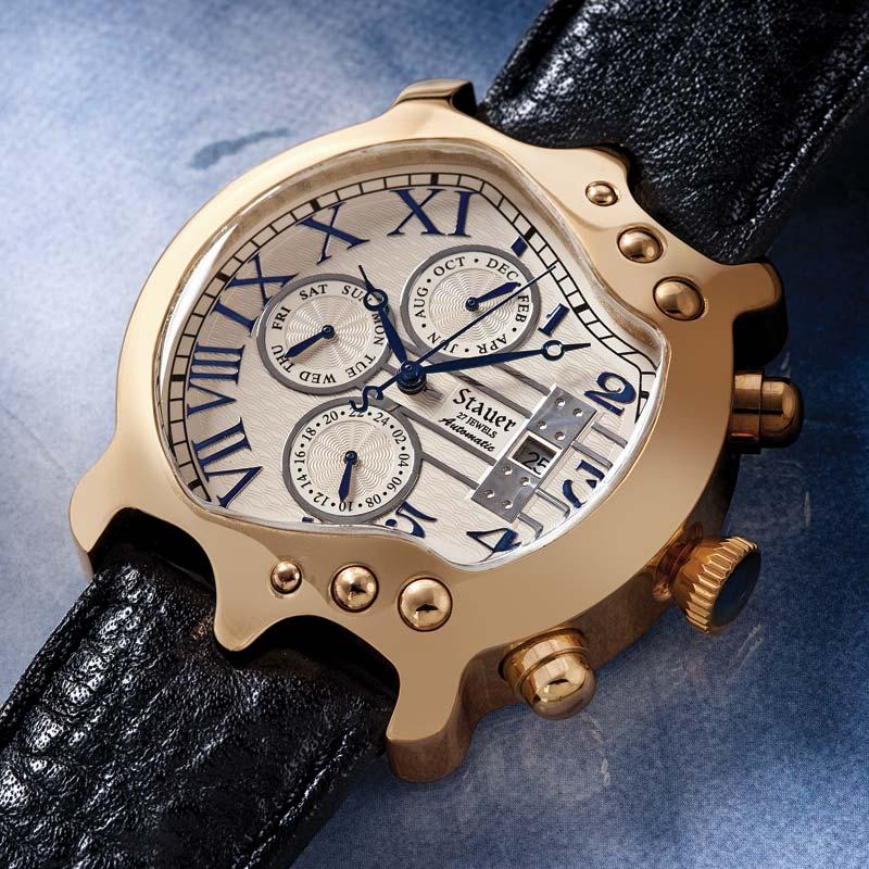 stauer guitar watch