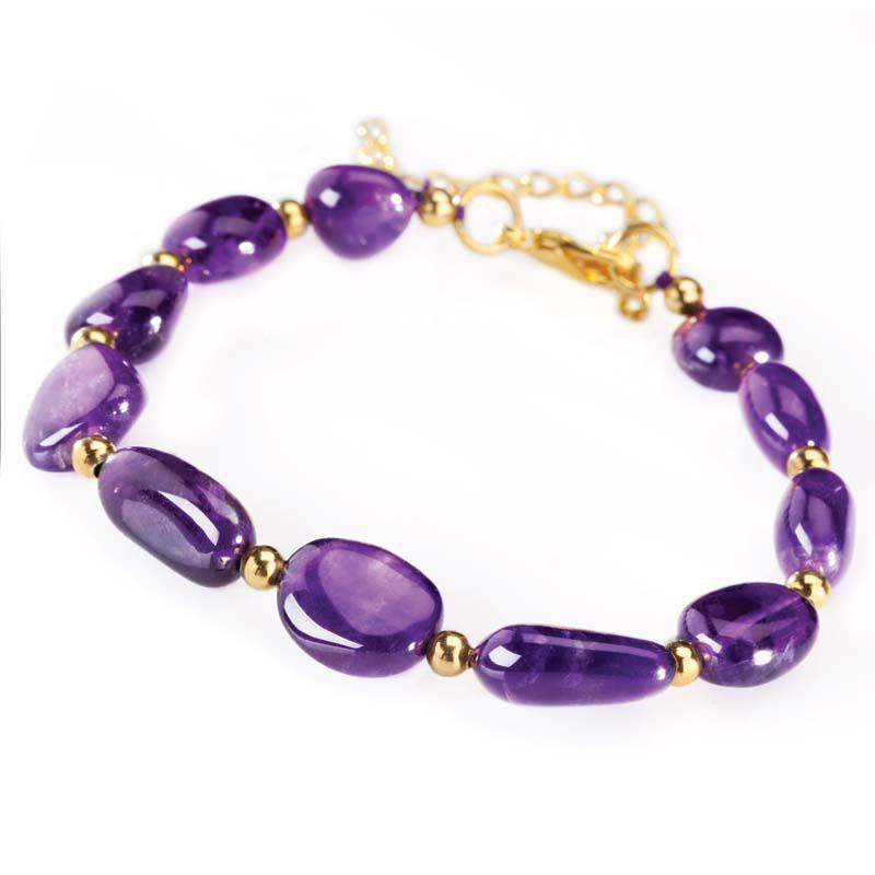 lusso amethyst necklace stauer