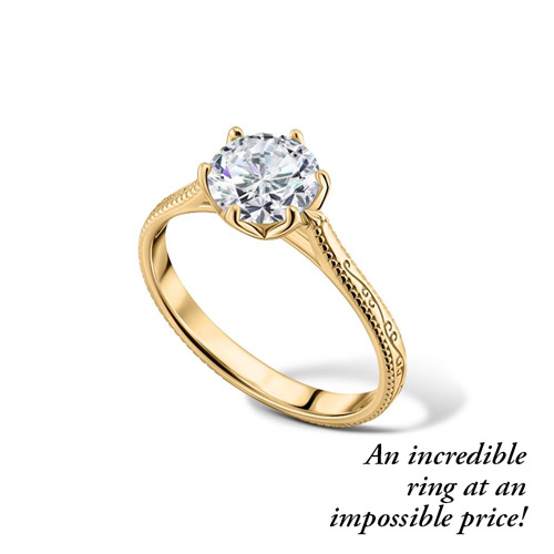Star Power Moissanite Ring