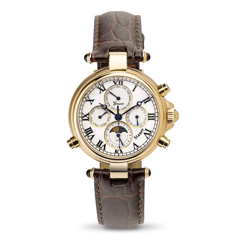 Stauer Gold Finished Graves '33 Wristwatch