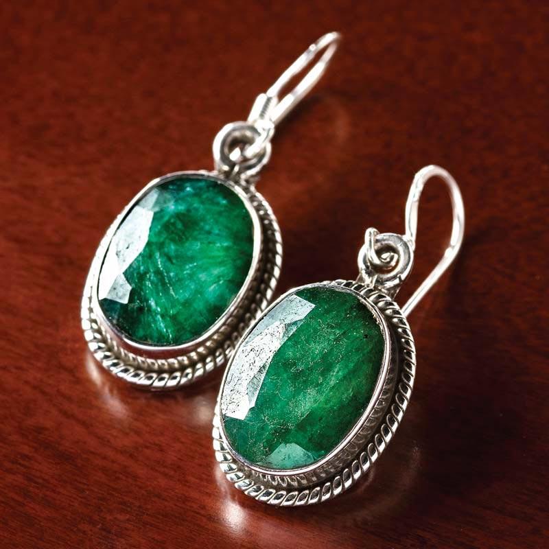 Carnaval Emerald Earrings