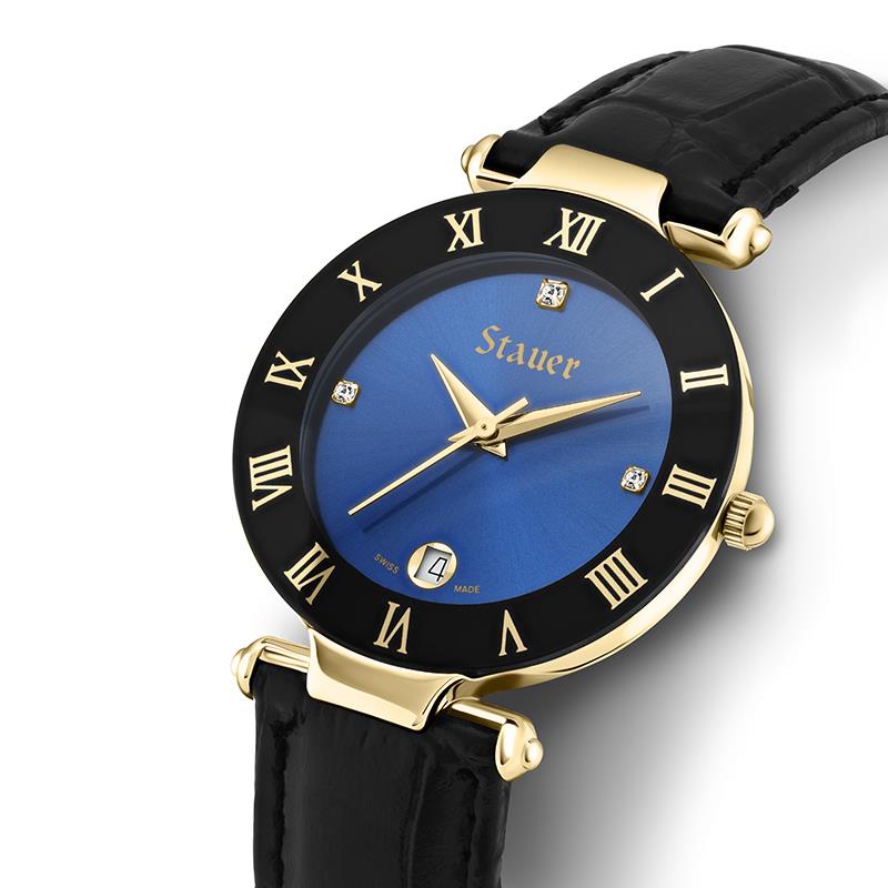 Stauer Minuit Swiss-Made Timepiece