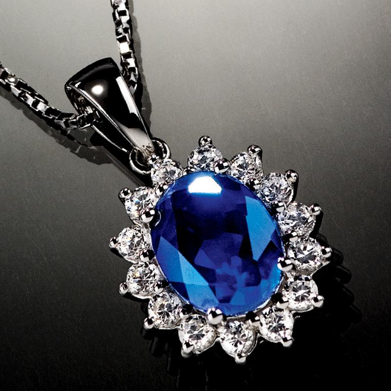 Royal Proposal Scienza® Sapphire Necklace