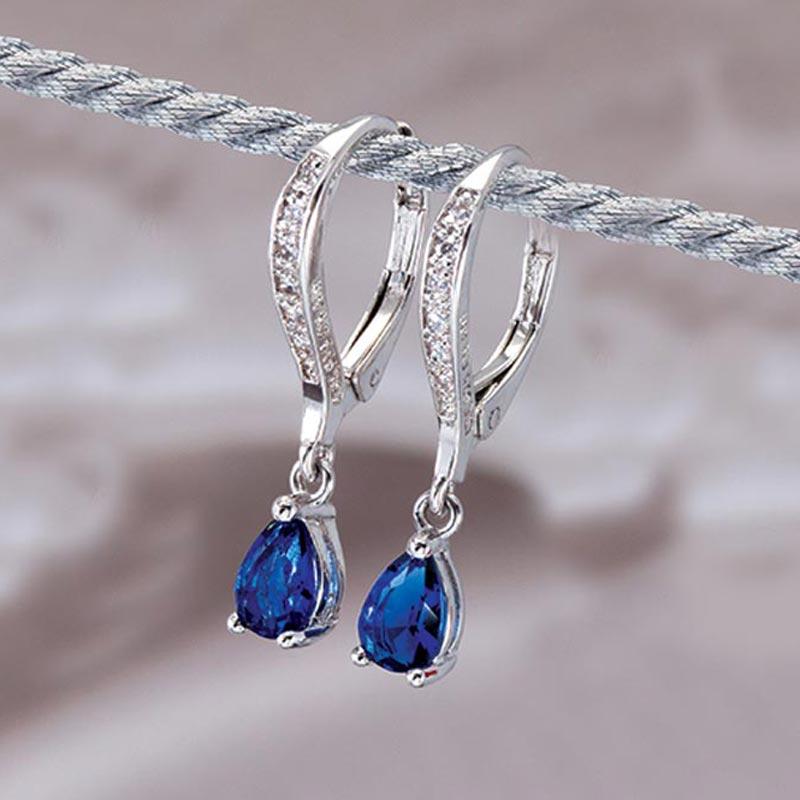 Casanova Sapphire Blue Earrings