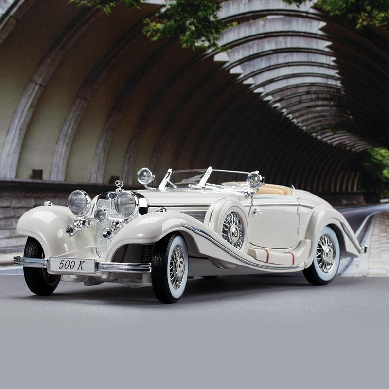 1936 Mercedes-Benz 500K Special Roadster (Pearl White)