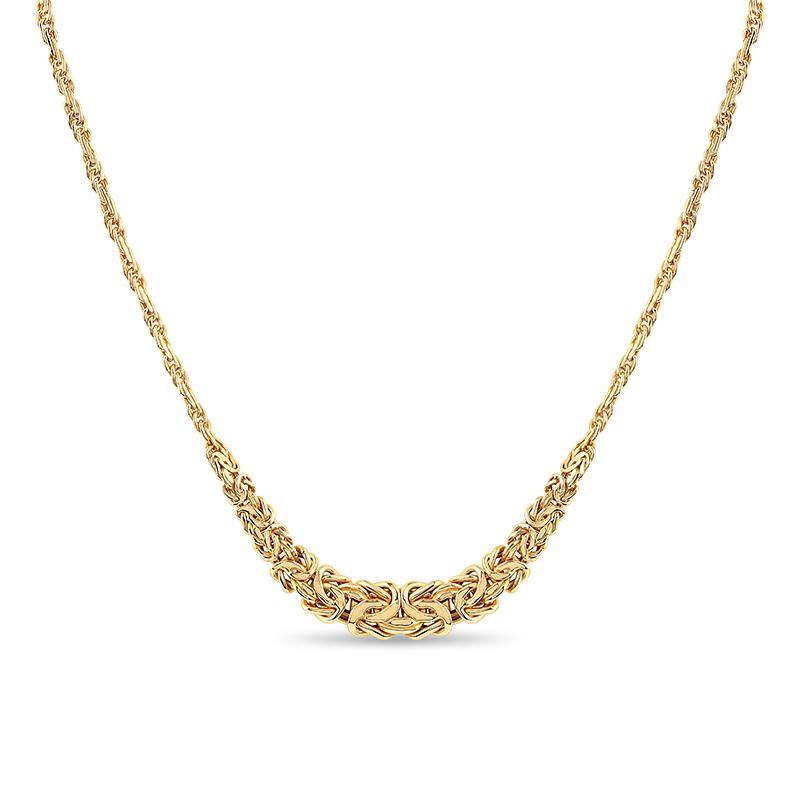 Aria Necklace (Yellow Gold over Sterling Silver)