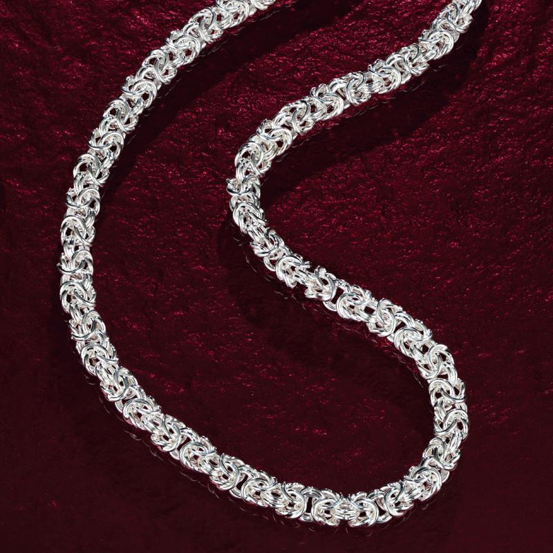 Argento Byzantine Necklace and Bracelet Set