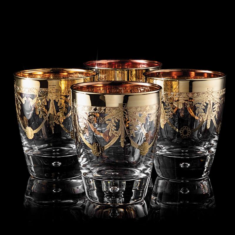 The Allegro Double Old-Fashioned Glasses Set of 4