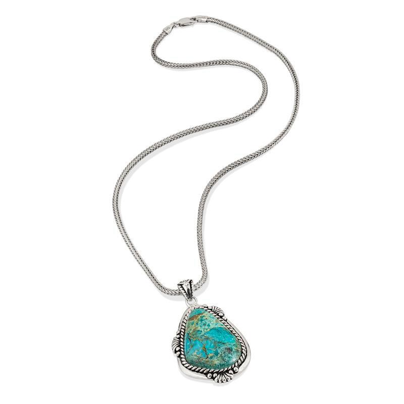 Sedona Turquoise Pendant and Chain