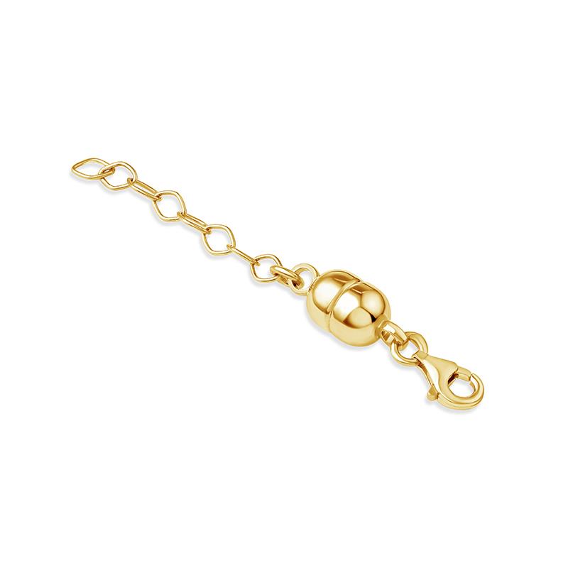 Gold Finished Sterling Silver Magnetic Clasp Converter