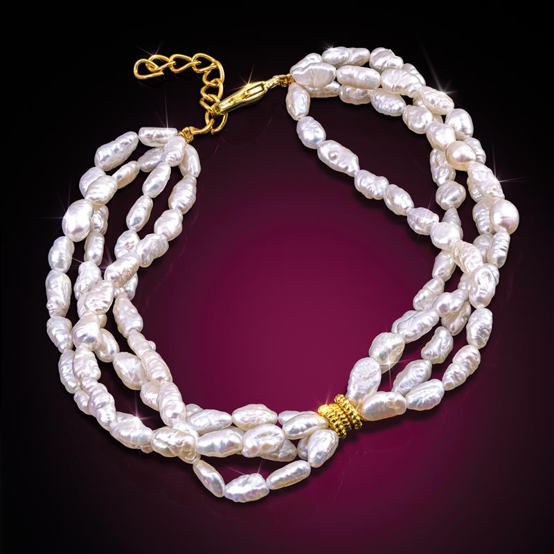 4-Strand Pearl Bracelet