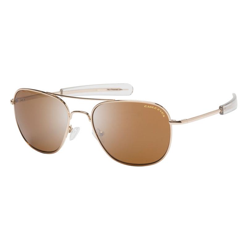 Eagle Eyes Freedom Sunglasses (Gold/Brown)
