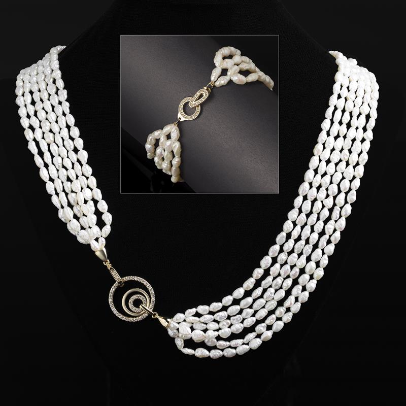 Pearls Galore Necklace & Bracelet