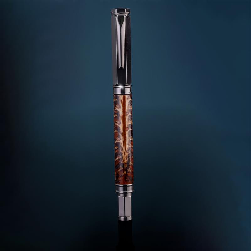 Sunset Gold Pinecone Rollerball Pen