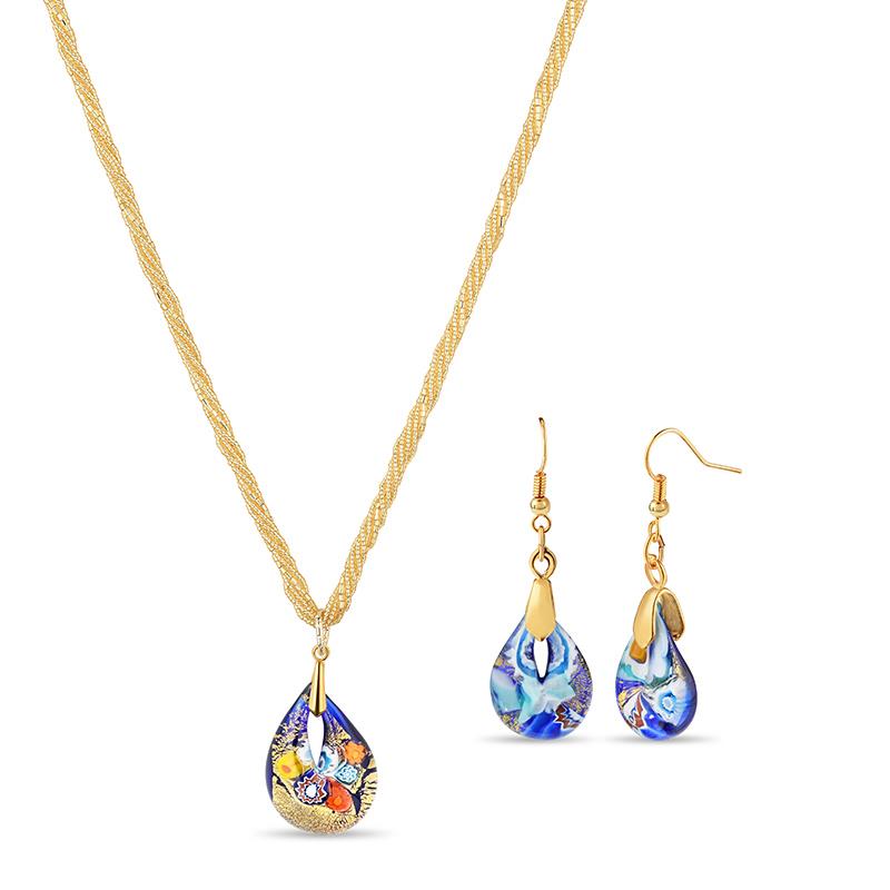 Venetian Fiorire Necklace & Earrings