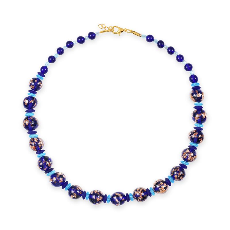 Murano Lapis Rosa Necklace, Bracelet & Earrings