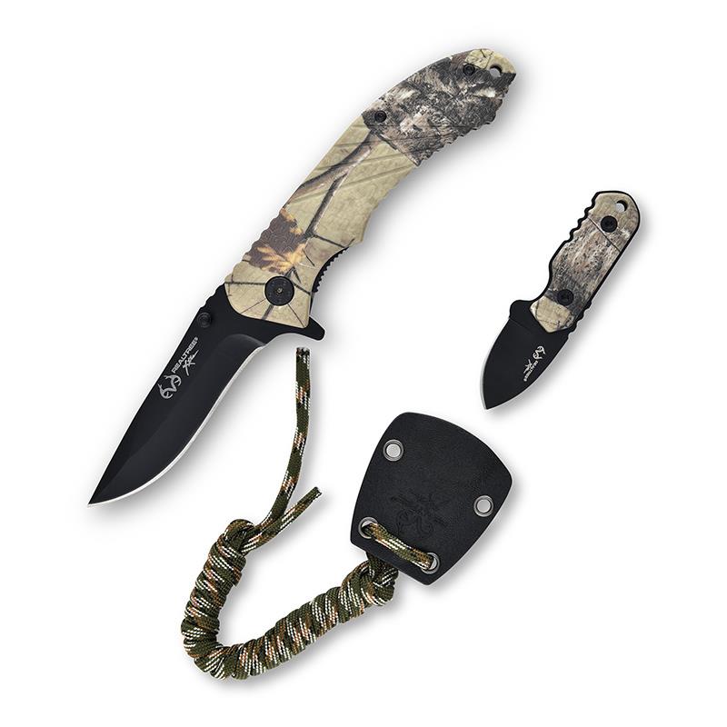 Survival Camo Knife Set