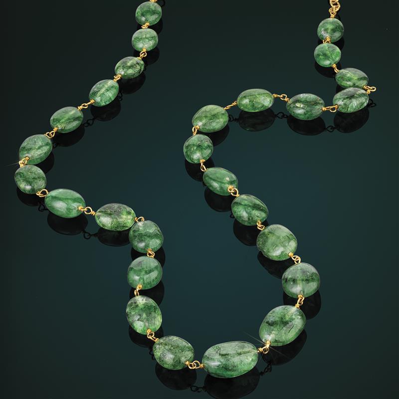 Greenstalk Emerald Necklace