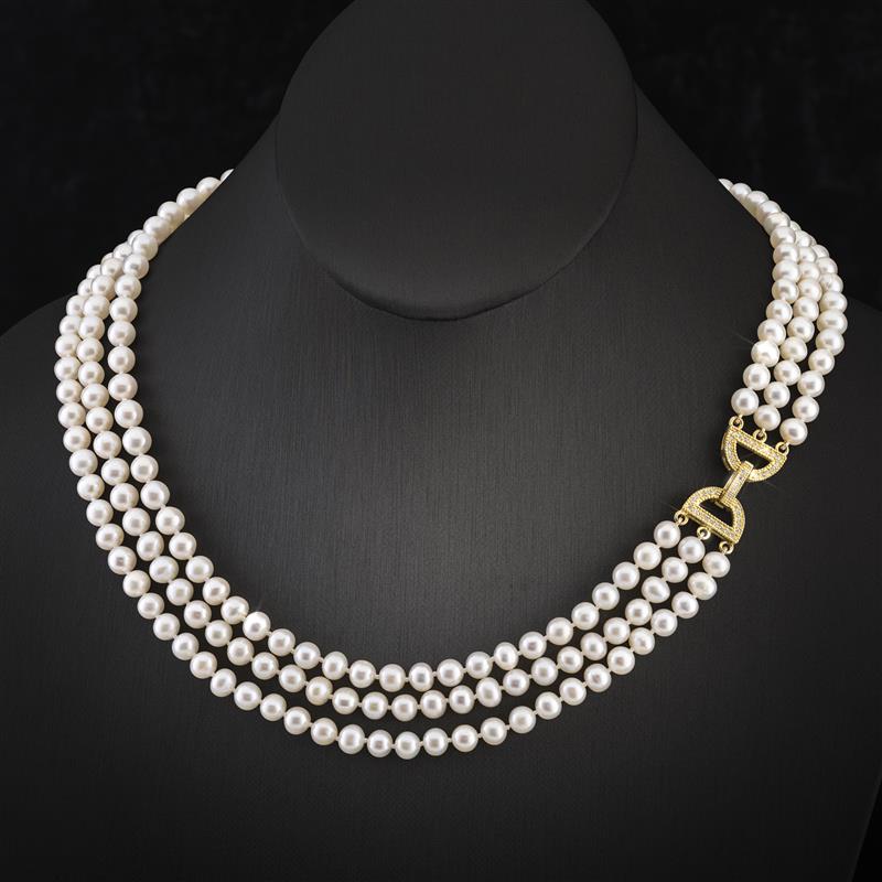 First Lady Pearl Necklace & Bracelet