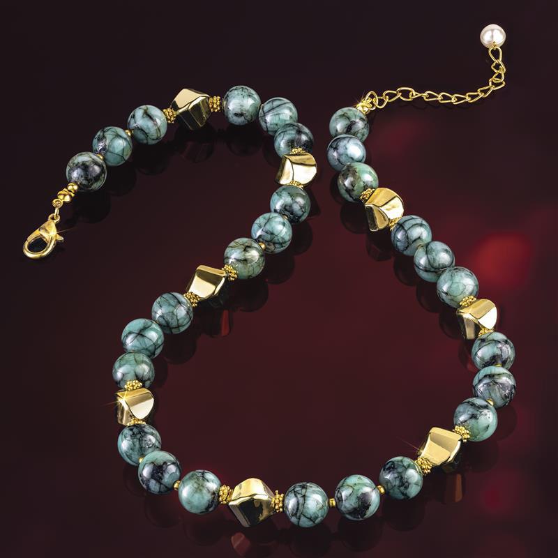 Emerald Rajah Necklace