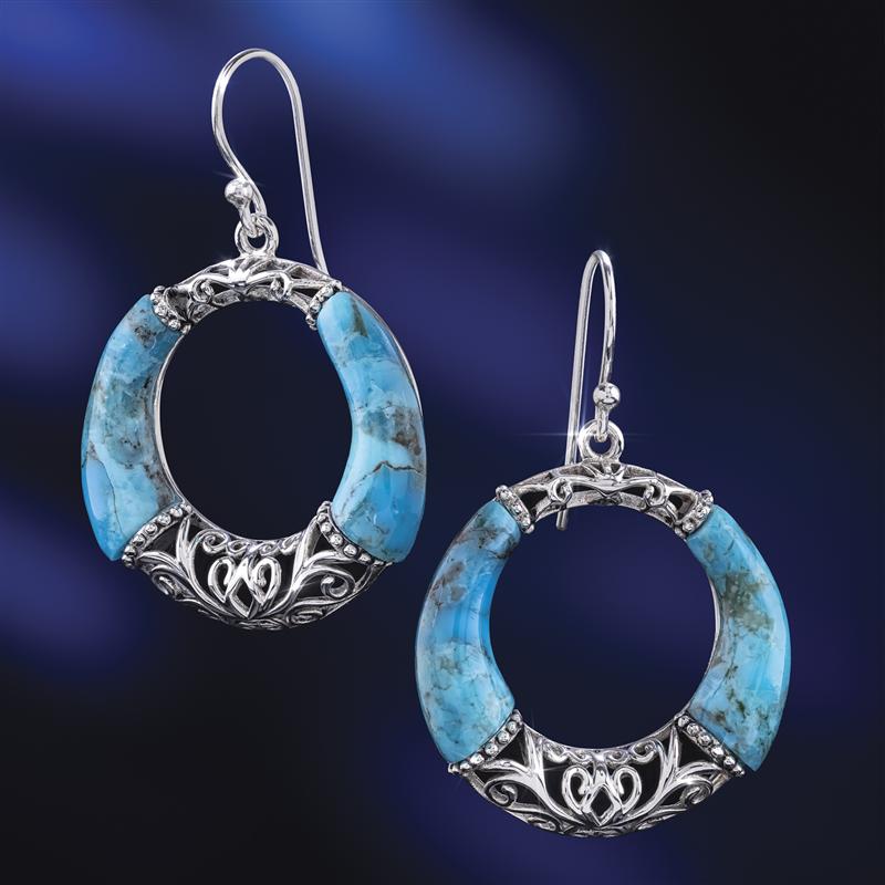 Women's Timeless Turquoise Earrings
