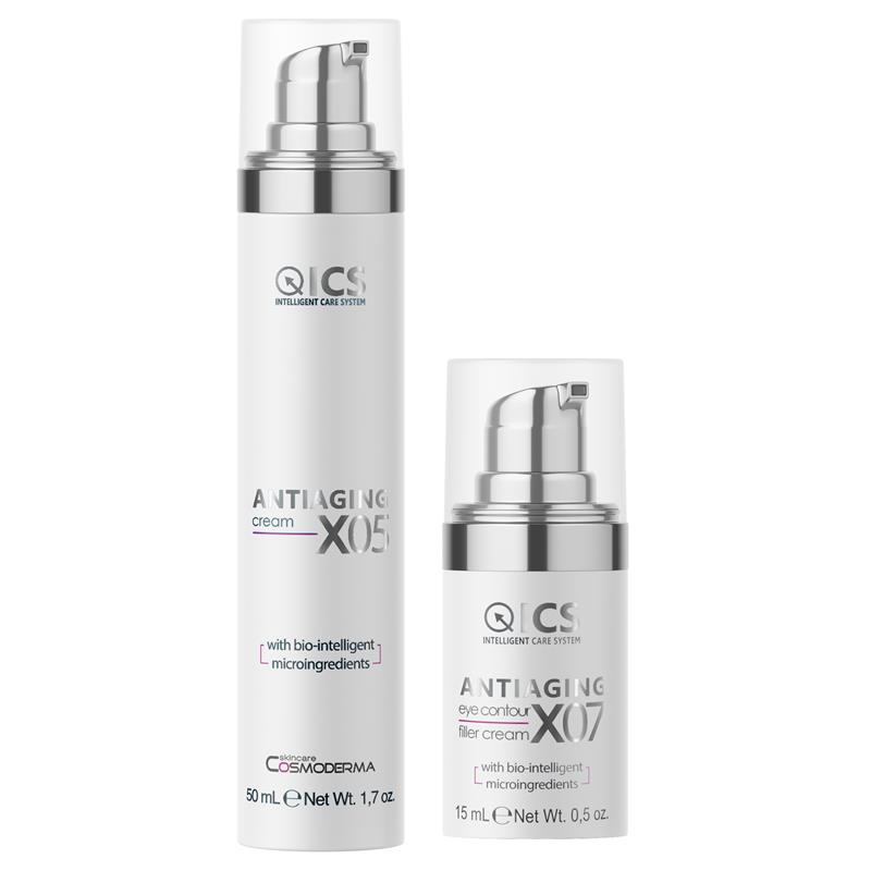 ICS Anti-aging X05 Cream and X07 Eye Contour Filler Cream Set