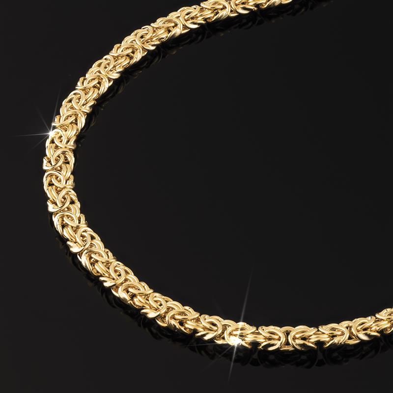 Gold-finished Eterno Byzantine Necklace