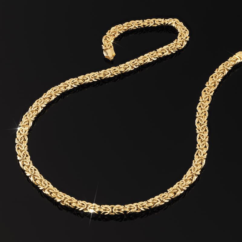 Gold-finished Eterno Byzantine Necklace