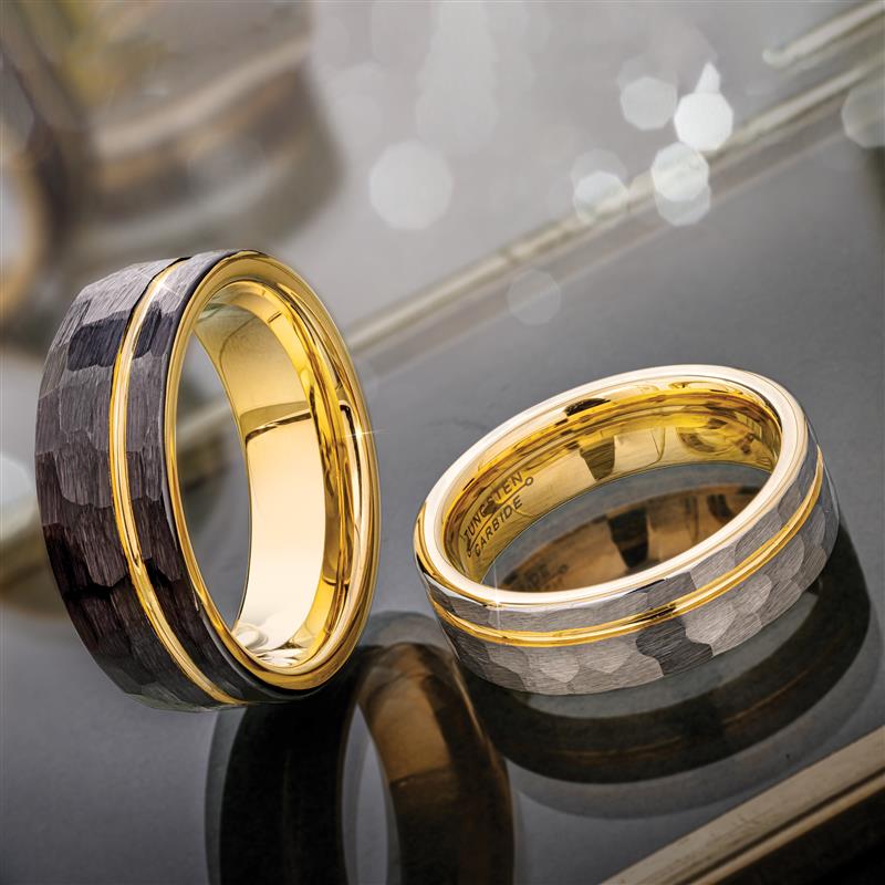 Thor's Tungsten Ring Collection (Set of 2)