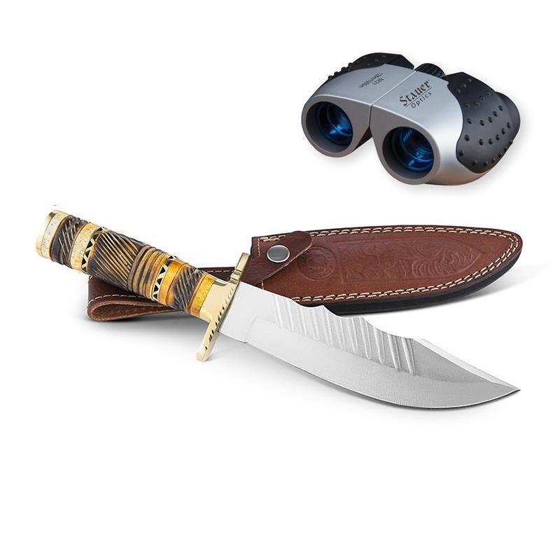 The Grizzly Hunting Knife and FREE Binoculars