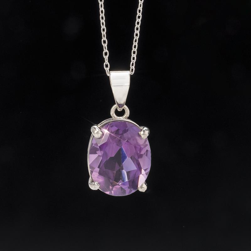 Breathless Necklace (Amethyst)