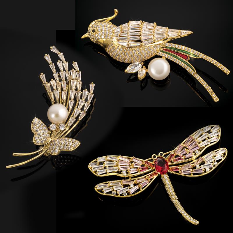 Natural Wonders Brooch Collection