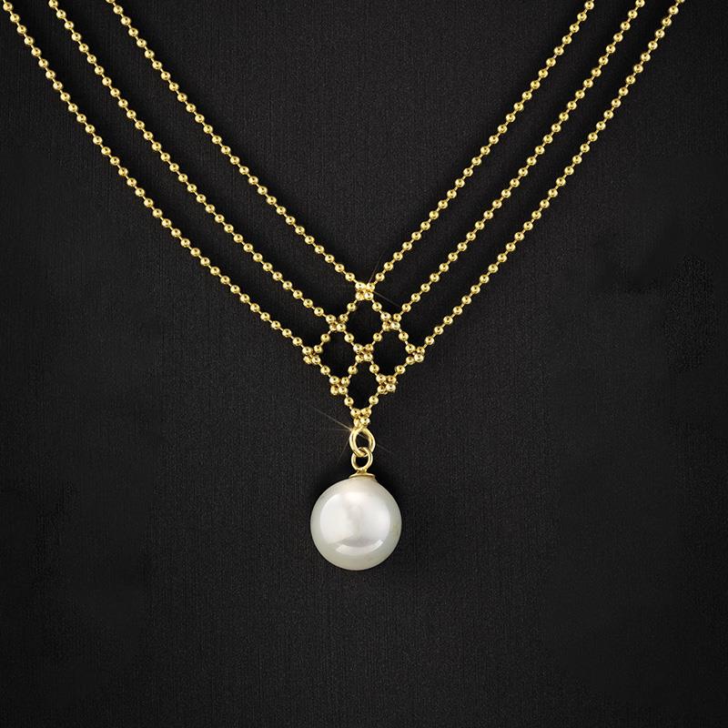 Pearl Spotlight Necklace & Earrings