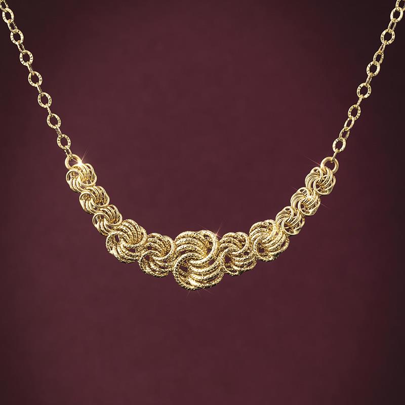 Italian Rosetta Necklace
