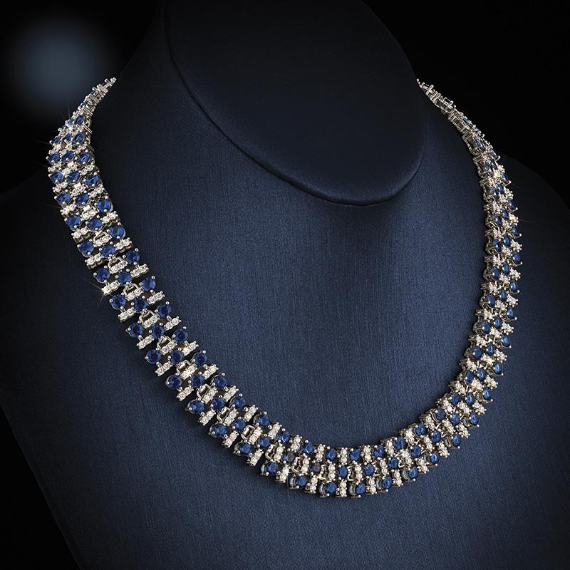Azure Obsession Necklace & Bracelet