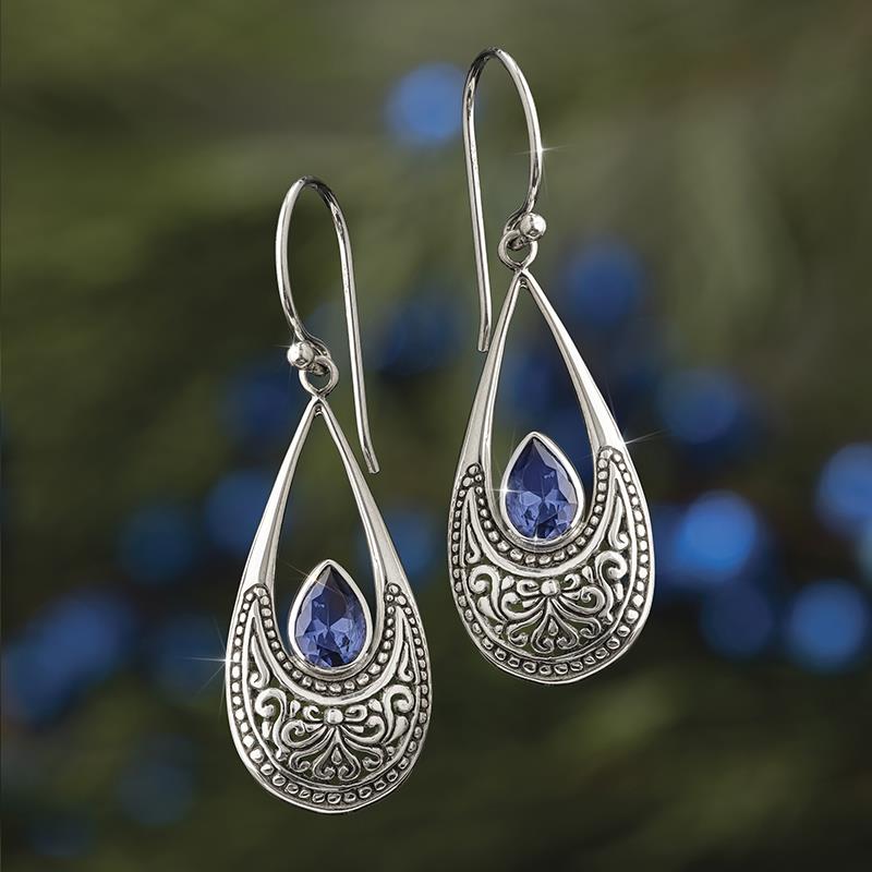 Bali Blue Earrings