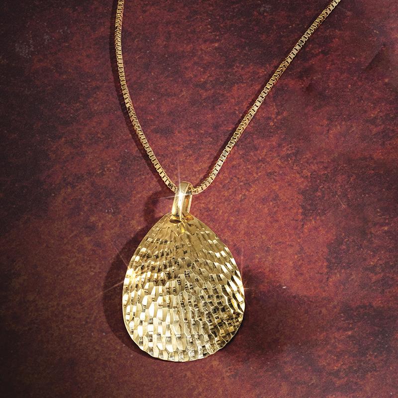 Athena's Shield Necklace