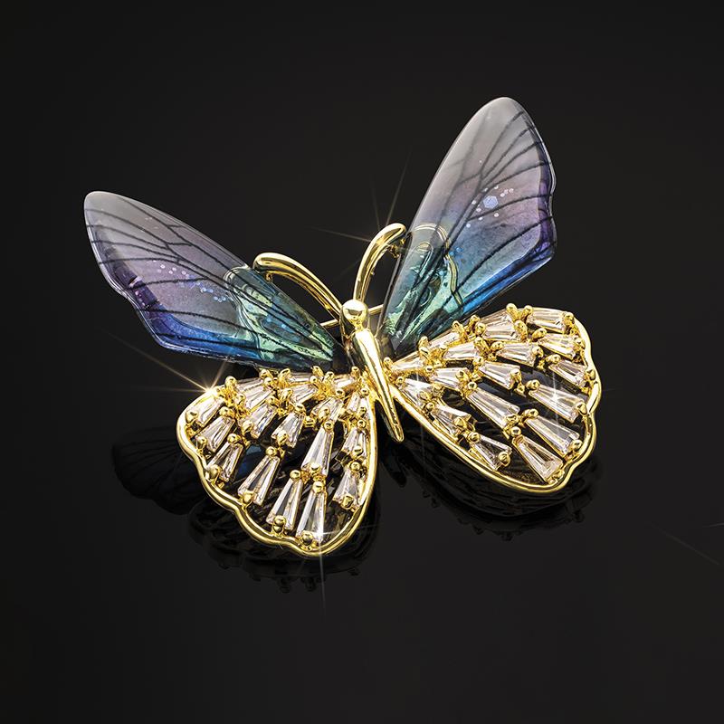 Winged Treasure Brooch (Butterfly)