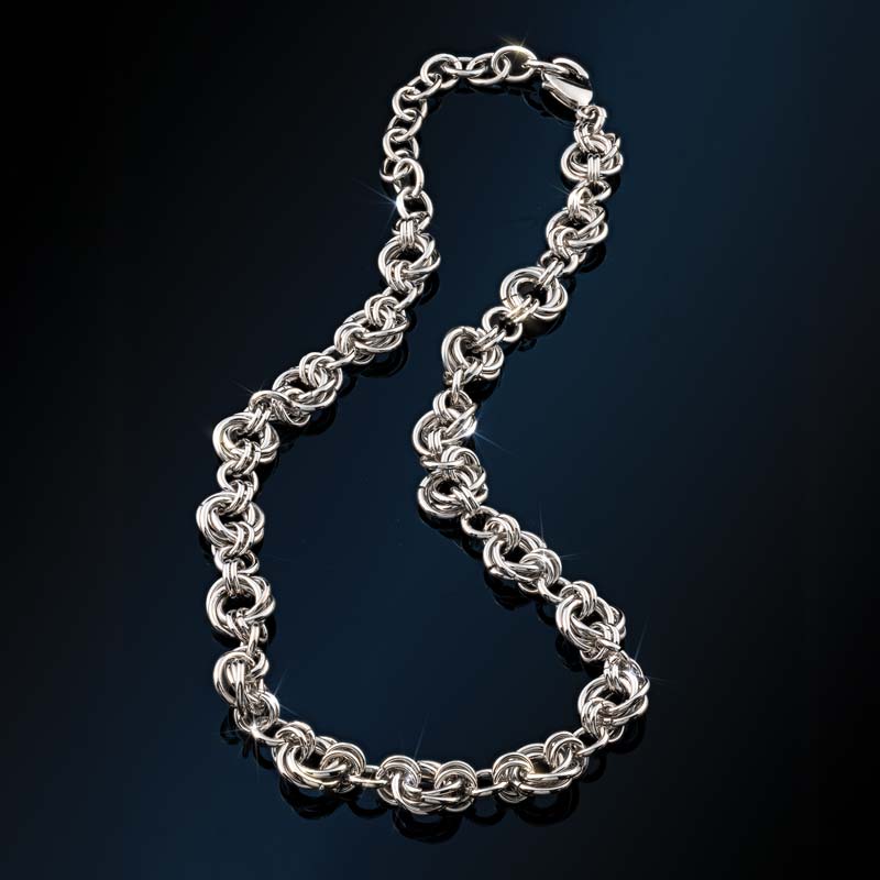 French Riviera Necklace (rhodium-finished)