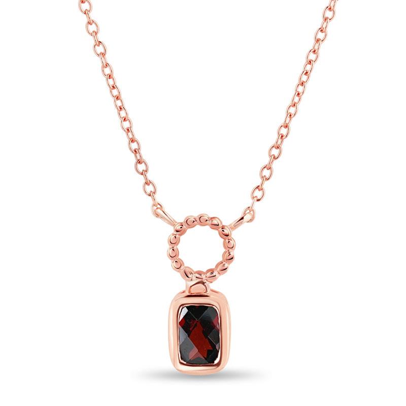 Imperial Red Garnet Necklace