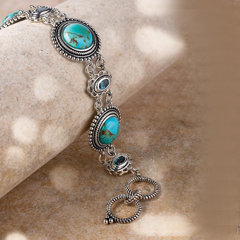Arizona Saguaro Turquoise Bracelet