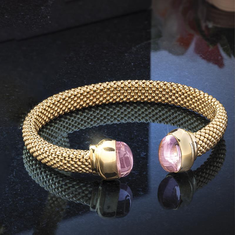 Couture Classic Cable Bracelet (Pink)