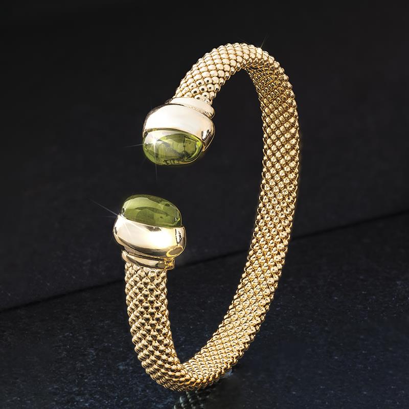 Couture Classic Cable Bracelets (Green)