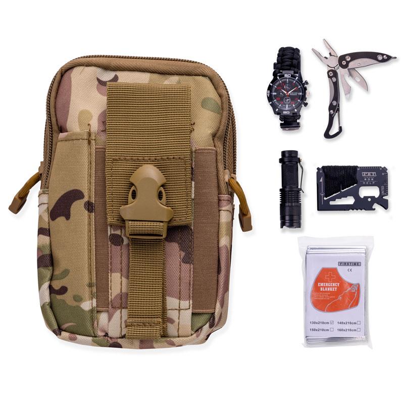 Desert Camo Emergency Survival Kit