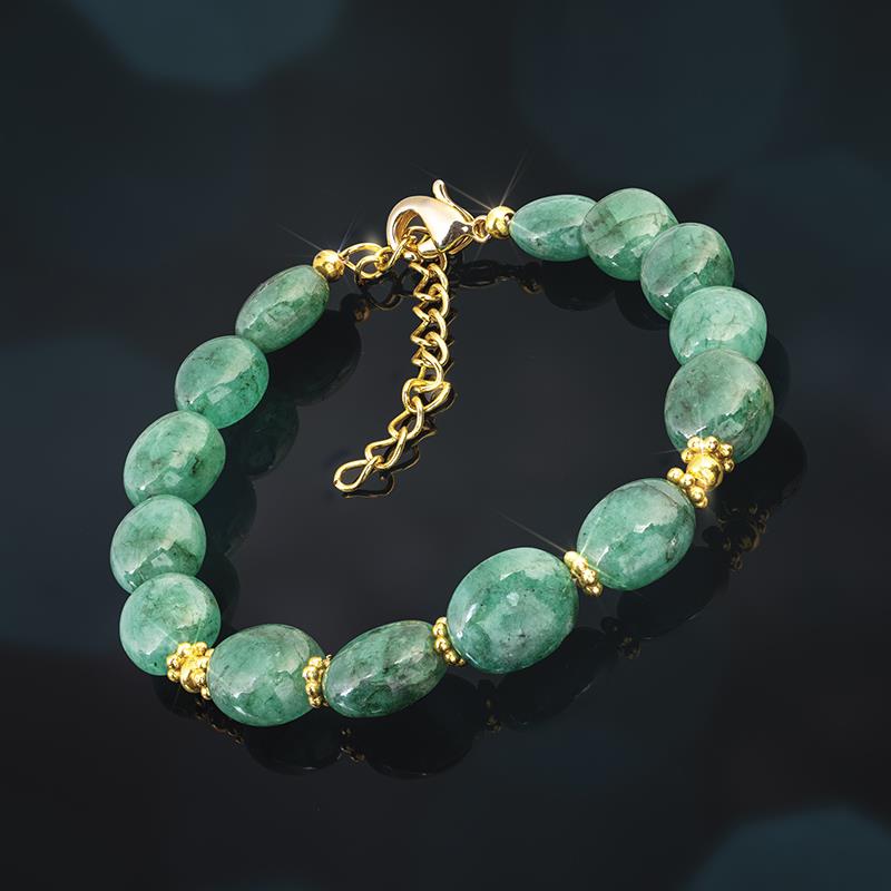 Victorian Emerald Bracelet