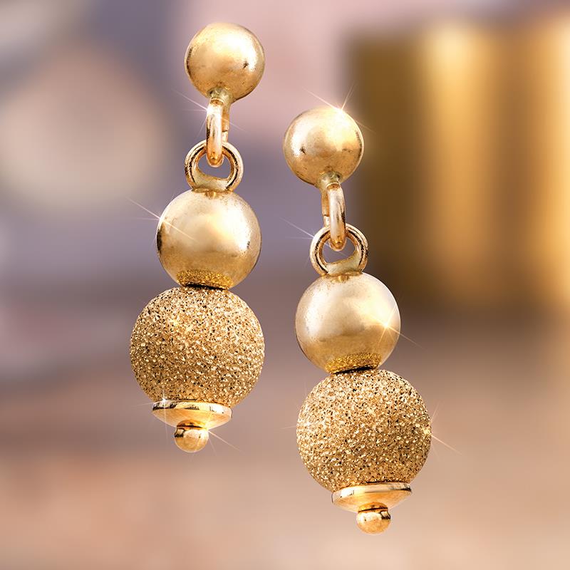 14K Gold Perlina d'Oro Earrings