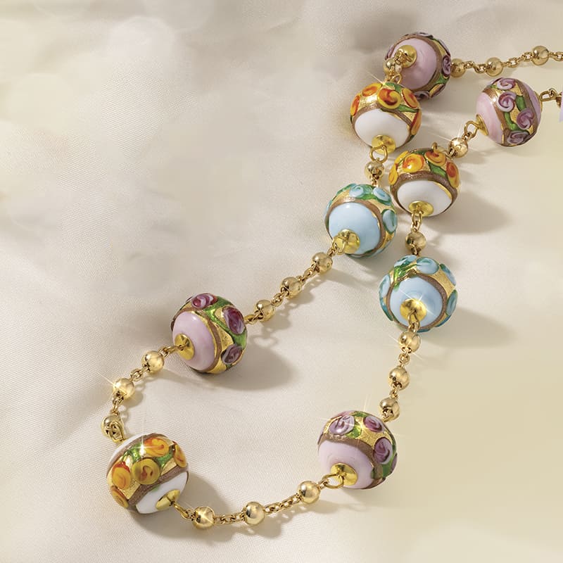 Vacanza Murano Glass Necklace