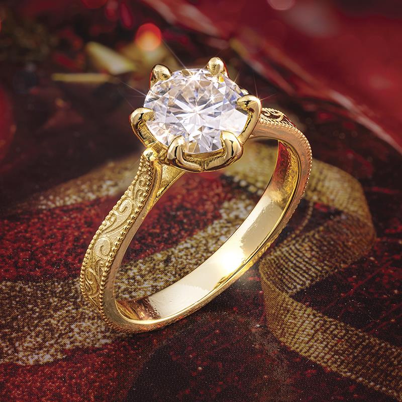 Women's Star Power Moissanite Ring